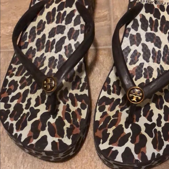Tory Burch Wedge Slippers - Picture 2 of 4
